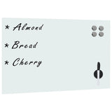 Vidaxl Magnetic Wall Whiteboard 60x40 cm Glass