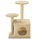 Vidaxl Cat Scrating Post z Sisal Scrating Posts 60 cm Beige