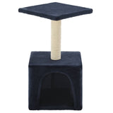Vidaxl Cat Scrating Post z Sisal Scrating Post 55 cm ciemnoniebieski