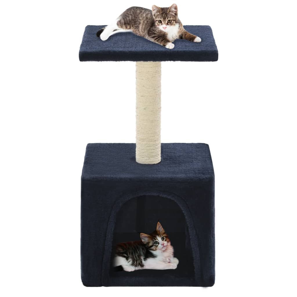 Vidaxl Cat Scrating Post z Sisal Scrating Post 55 cm ciemnoniebieski