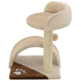 Vidaxl Cat Scratch Post avec sisal Scratch Post 40 cm beige et brun