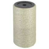 Vidaxl chat grattant post 8x15 cm 10 mm beige