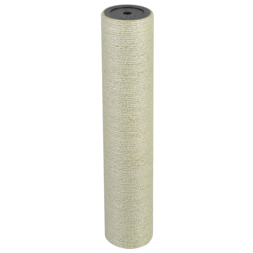 Vidaxl Cat scratching post 8x40 cm 10 mm beige