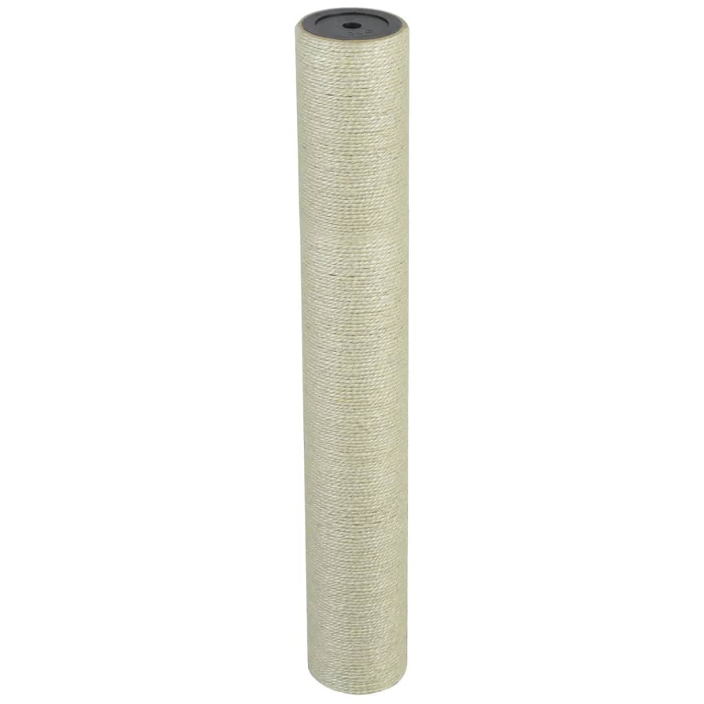 Vidaxl chat grattant post 8x55 cm 10 mm beige