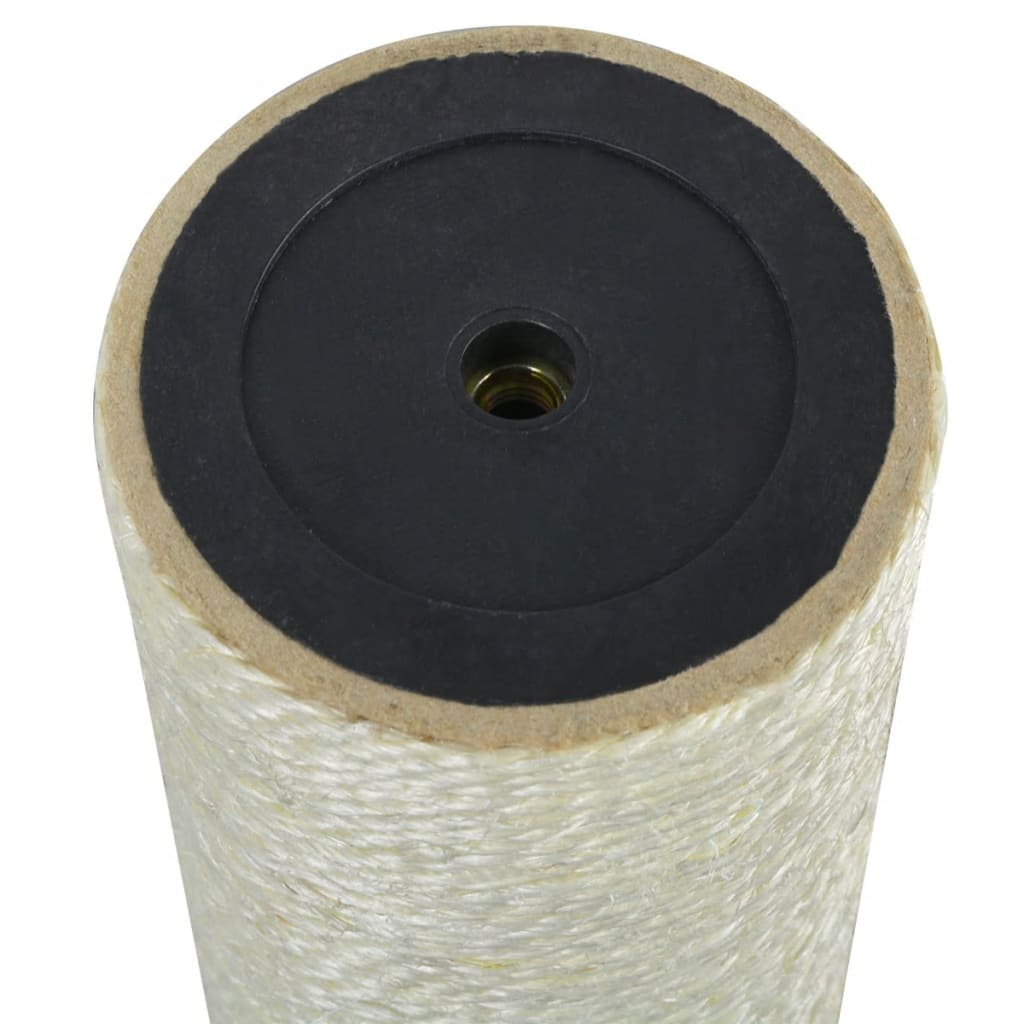 Vidaxl Cat Scrating Post 8x15 cm 8 mm Beige