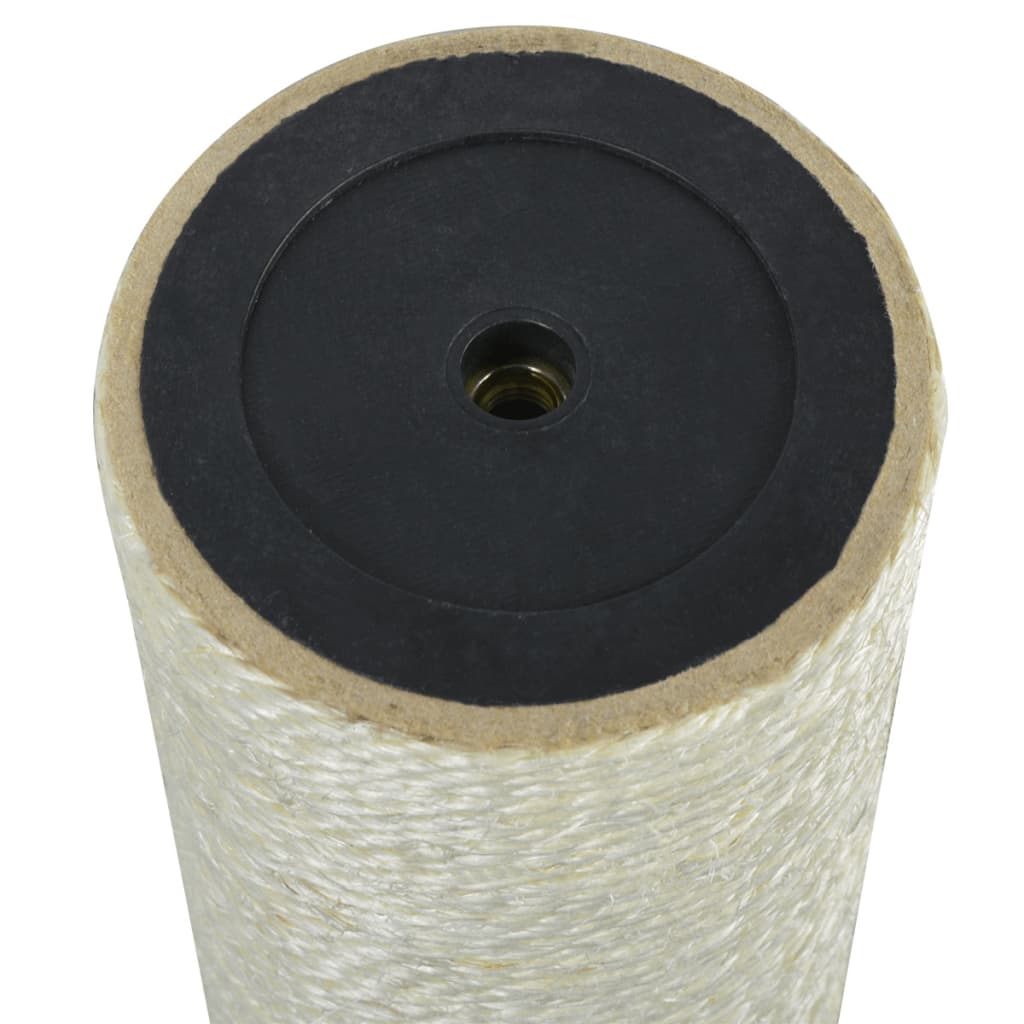 Vidaxl Cat Rastreing Post 8x20 cm 8 mm beige