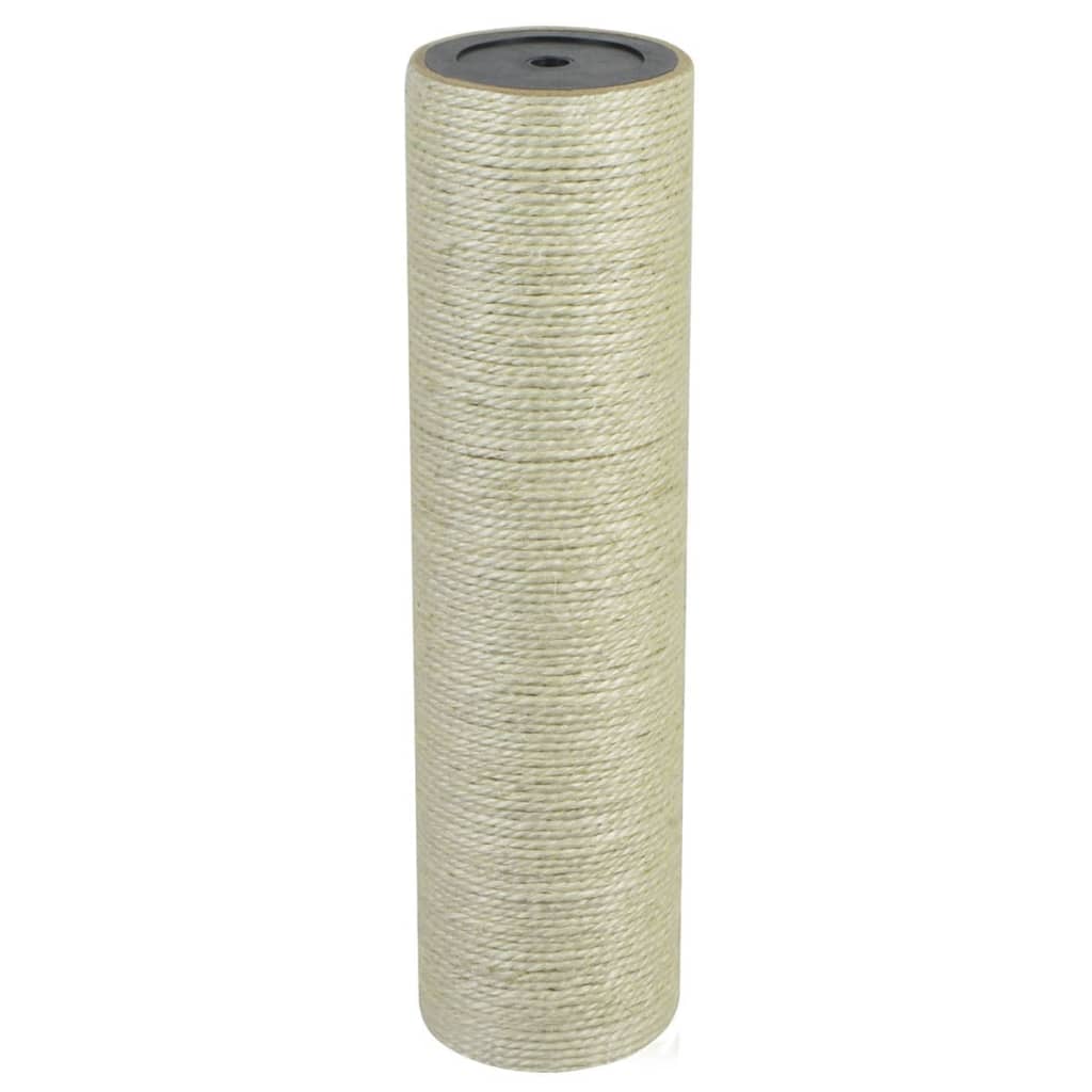 Vidaxl chat grattant post 8x30 cm 8 mm beige