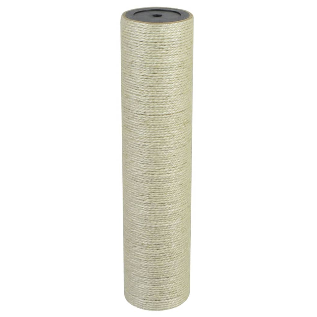Vidaxl Cat scratching post 8x35 cm 8 mm beige
