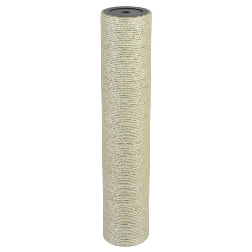 VidaXL Cat scratching post 8x40 cm 8 mm beige