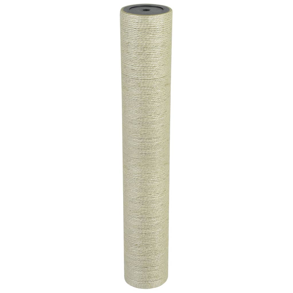 Vidaxl chat grattant post 8x50 cm 8 mm beige