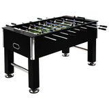 Table de football Vidaxl 60 kg 140x74.5x87,5 cm en acier noir