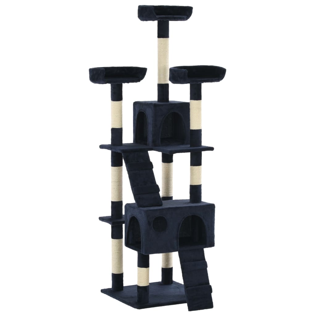Vidaxl Cat Scraping Post med sisal skrabende stillinger 170 cm blå
