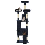 Vidaxl Cat Scraping Post med sisal skrabende stillinger 170 cm blå