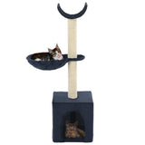 Vidaxl Cat Scraping Post z Sisal Scrating Posts 105 cm Blue