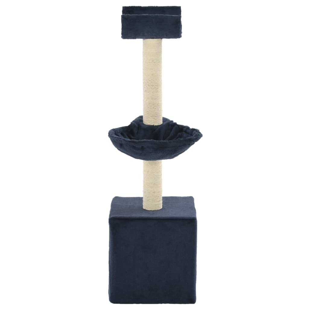 Vidaxl Cat Scraping Post z Sisal Scrating Posts 105 cm Blue