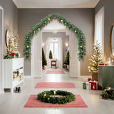 Vidaxl Christmas garland decorated with Christmas balls and LED lights 10 m