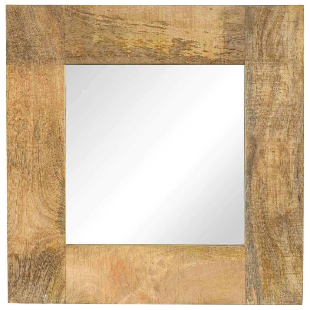 Vidaxl Mirror 50x50 cm pevné dřevo manga