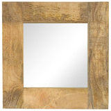 Vidaxl Mirror 50x50 cm pevné dřevo manga