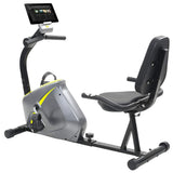 Vidaxl Lie Bike Exercice Bike magnétique avec un moniteur de fréquence cardiaque