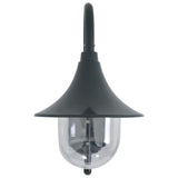 Vidaxl Garden wall lamp E27 42 cm aluminum Dark green
