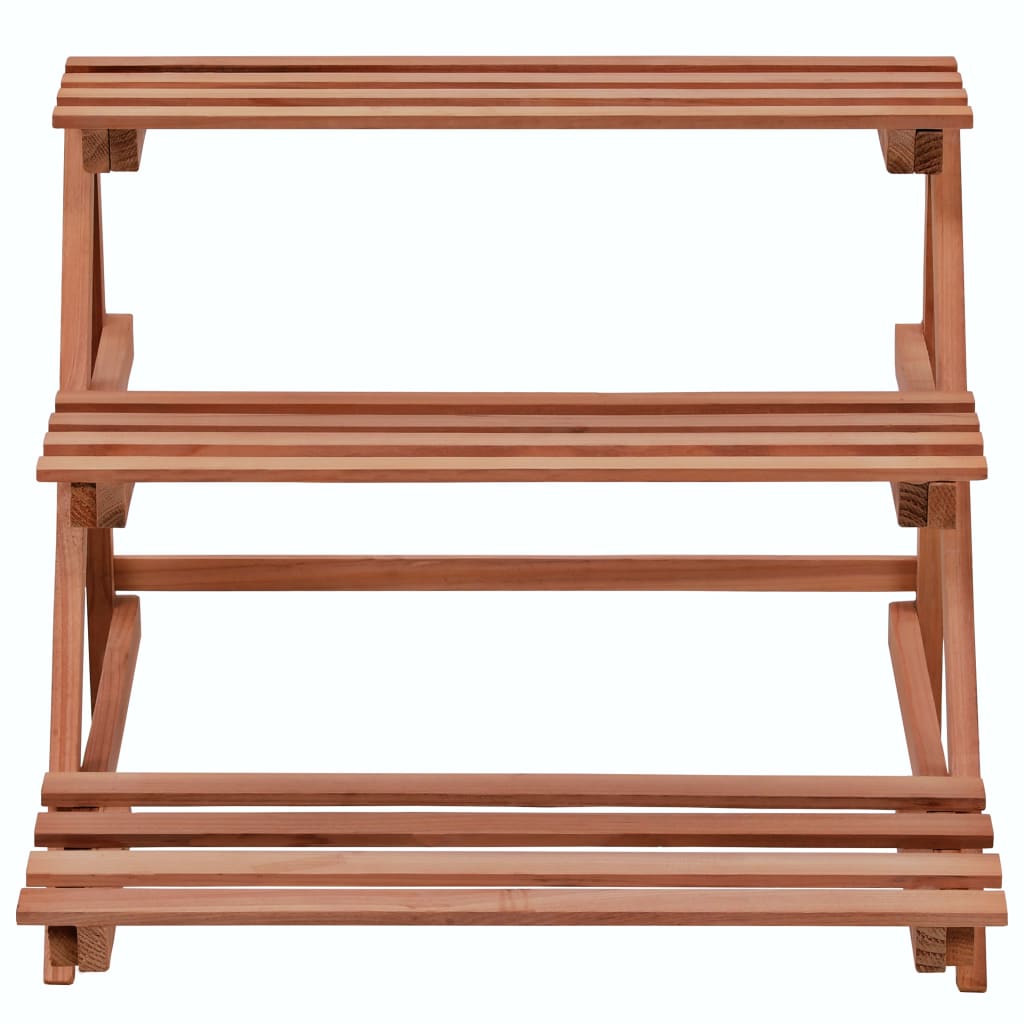 Vidaxl rastlinski standard 3-laags 48x45x40 cm cedra les
