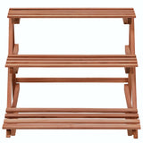 Vidaxl rastlinski standard 3-laags 48x45x40 cm cedra les