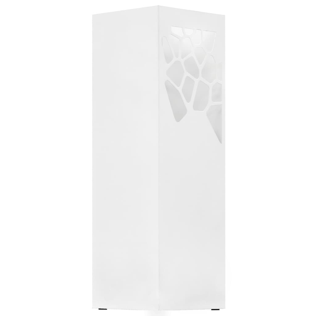 Vidaxl Umbrella Stone Stone Aço Branco