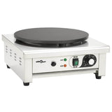 VidaXL elektrisk crepemaskine med drypbakke 40 cm 3000 w