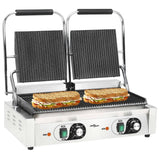 Vidaxl Panini Grill Doppelte 3600 W 57x30,5x20 cm