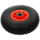 VidaXL hand truck wheels 3.00-4 (260x85) Solid PU 2 pcs