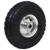 Vidaxl Hand Truck Wheels 4.10 3.50-4 (260x83) Caucho 2 PCS