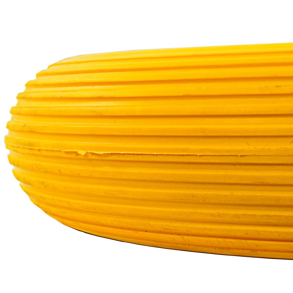 Vidaxl wheelbarrow wheel with axle 4.00-8 390 mm Solid PU