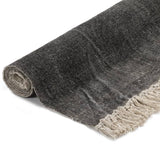 Vidaxl Kelim rug 120x180 cm cotton anthracite