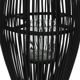 Vidaxl Lantern Holder hængende 60 cm bambus sort