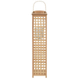 Vidaxl Lantern holder Hanging Bamboo Natural