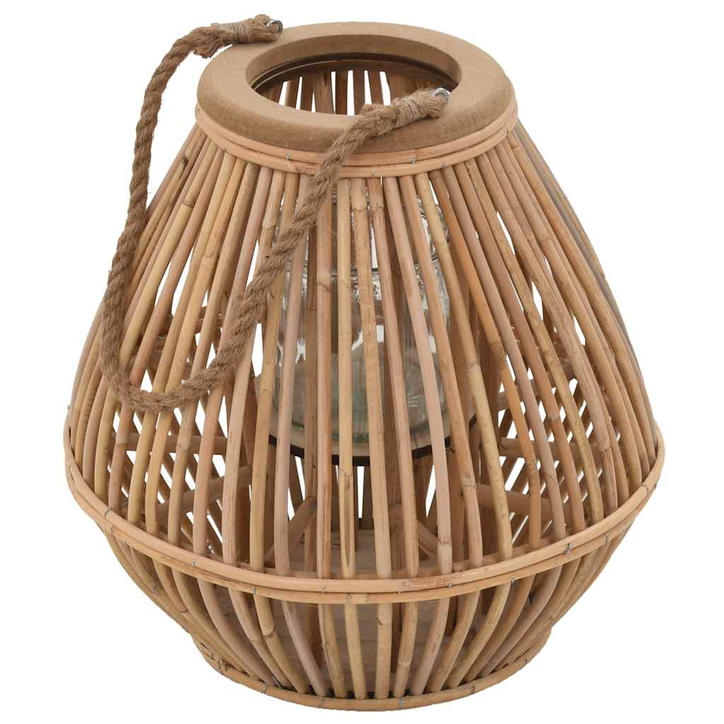 Vidaxl Lantern Holder obesi Wicker Naturel