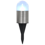 Vidaxl Lampade di terra 12 ST Solar LED BIANCO