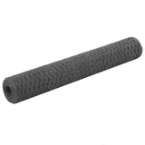 Vidaxl Poulet Drot 25x1 m Stol mat PVC Beschichtung