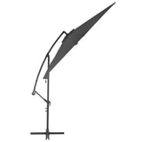 Vidaxl plovoucí parasol s hliníkovým pólem 300 cm antracitu -