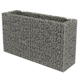 Vidaxl Gabion Fiorter raccolta in acciaio zincato 180x50x100 cm