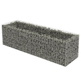 Plaopanice Vidaxl Gabion zvedla 180x50x50 cm galvanizovaná ocel