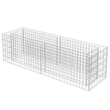 Plaopanice Vidaxl Gabion zvedla 180x50x50 cm galvanizovaná ocel