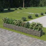 Vidaxl Gabion Fiorter ha raccolto acciaio zincato da 450x50x50 cm