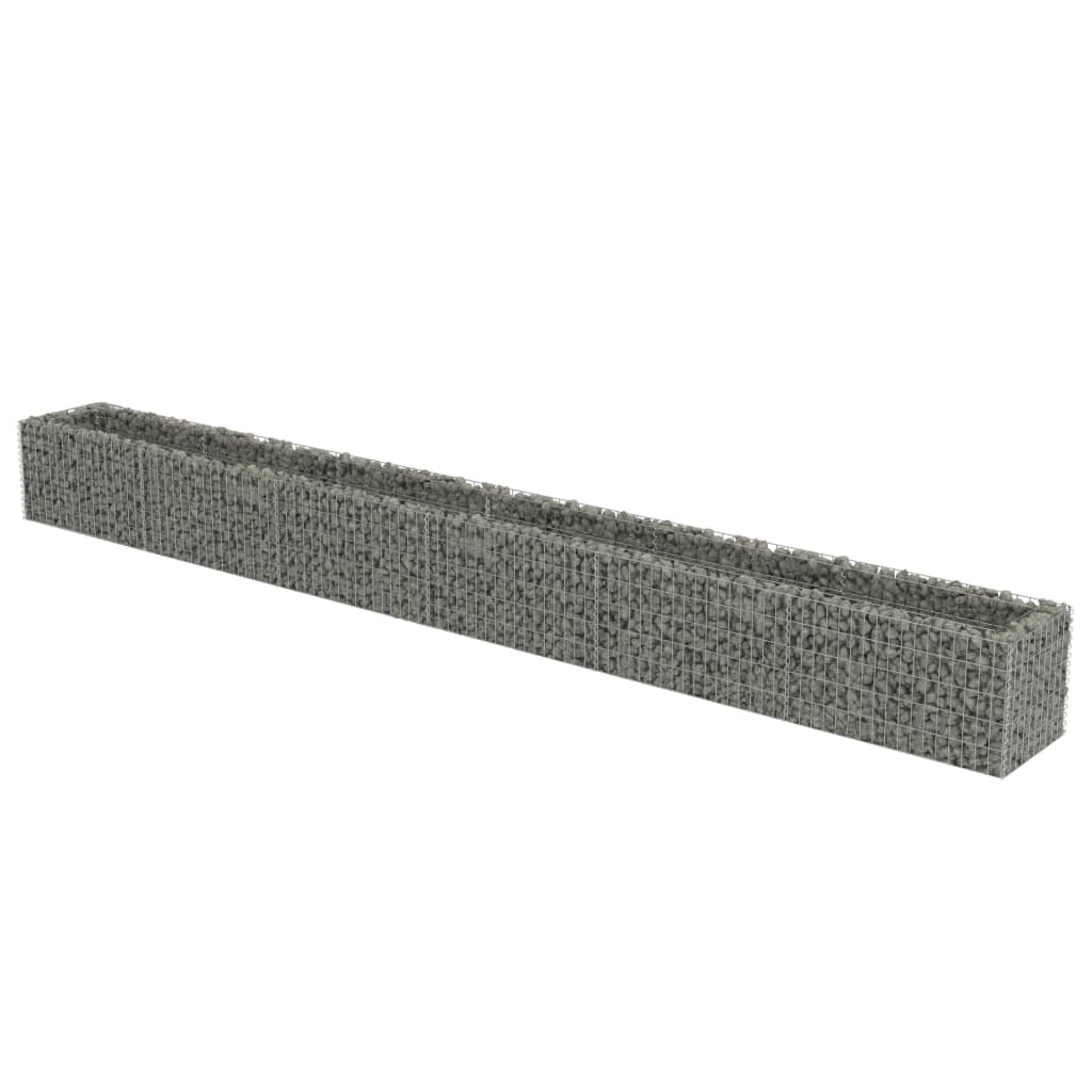 Vidaxl Gabion Fiorter ha raccolto acciaio zincato 540x50x50 cm