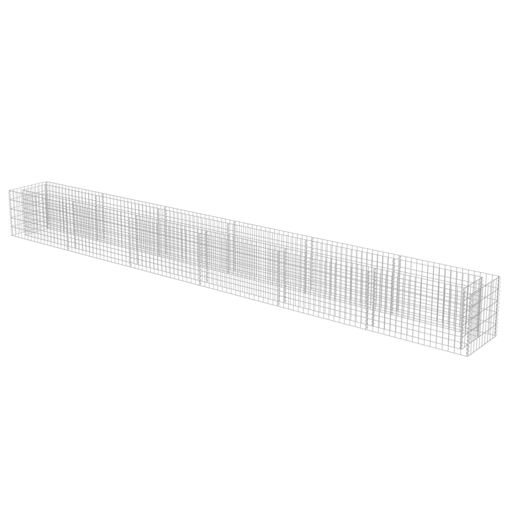 Vidaxl Gabion Fiorter ha raccolto acciaio zincato 540x50x50 cm