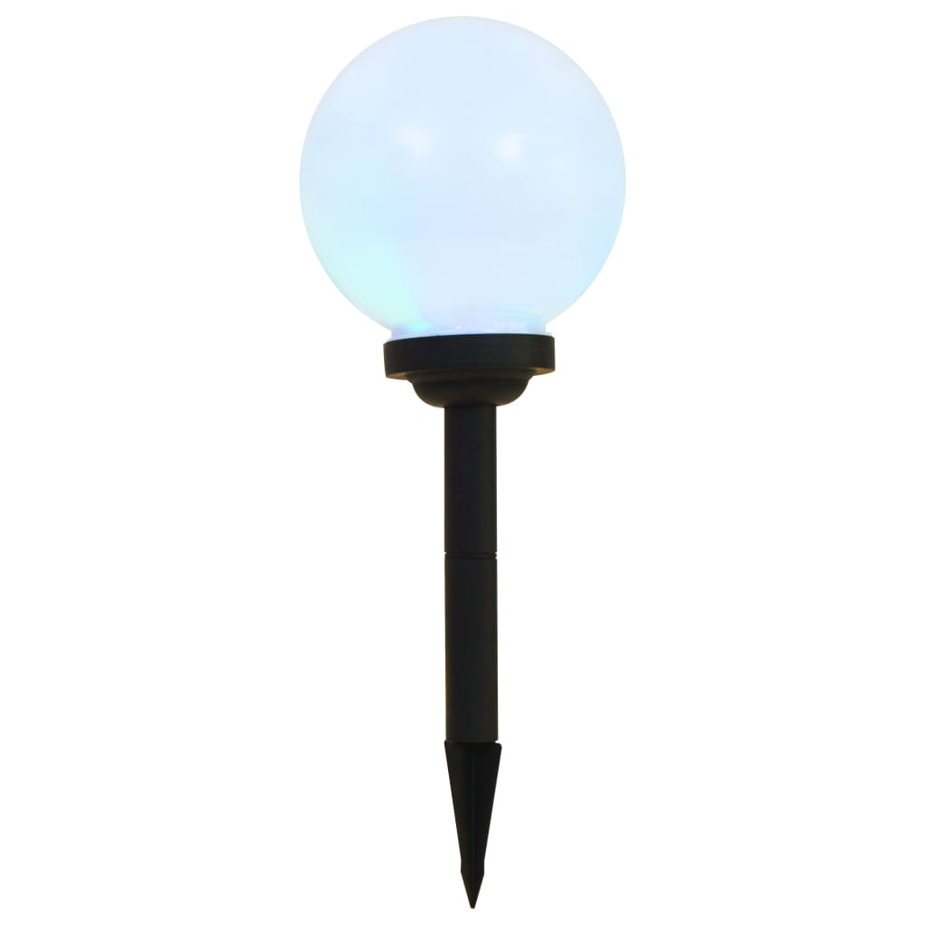 Vidaxl LED -sollampor runt 20 cm RGB 3 st