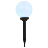 Vidaxl LED -sollampor runt 20 cm RGB 3 st