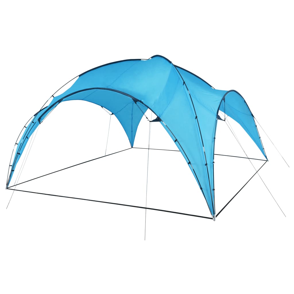 Vidaxl PartyTent Boog 450x450x265 cm lyseblå