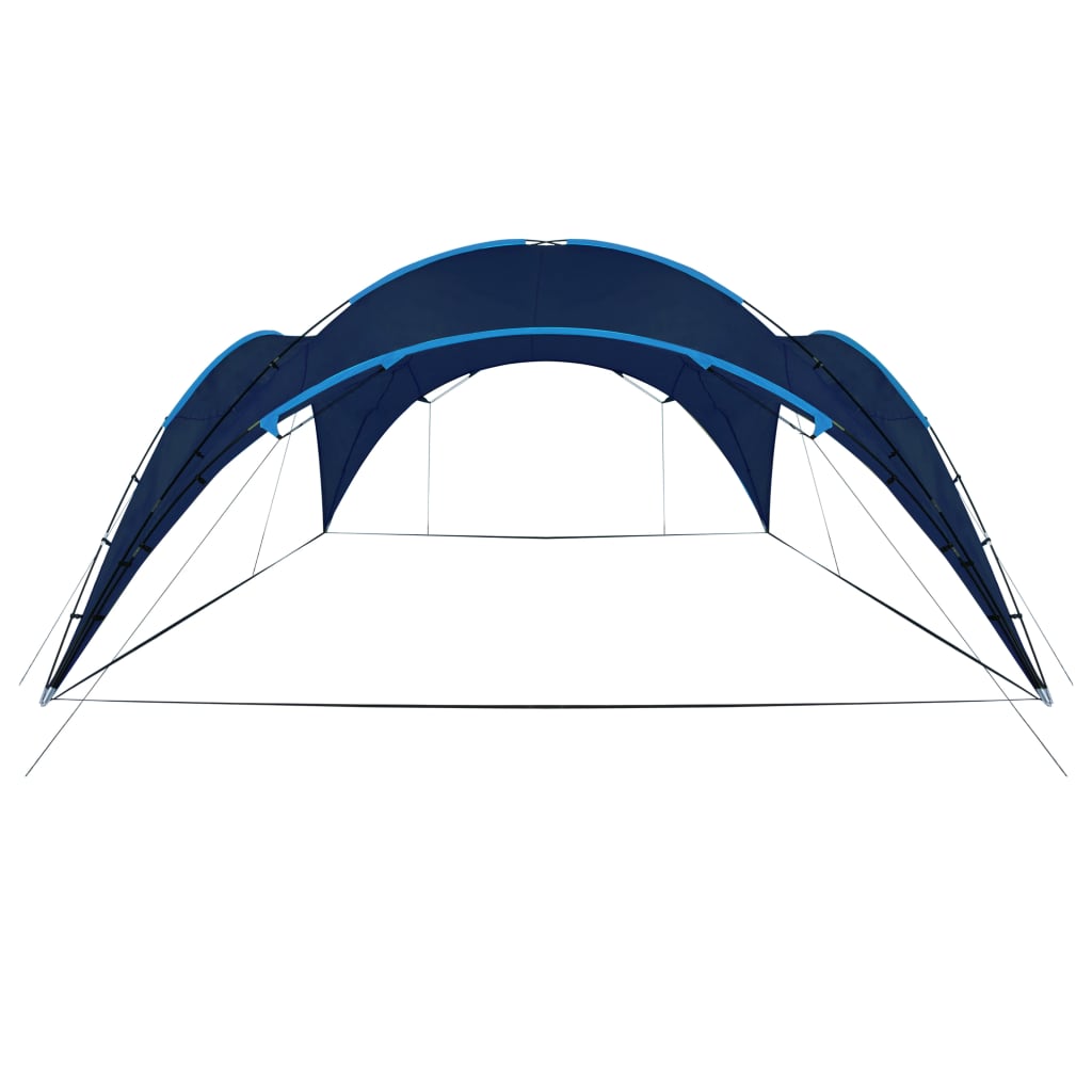 Vidaxl Partytent Boog 450x450x265 cm Dark blue