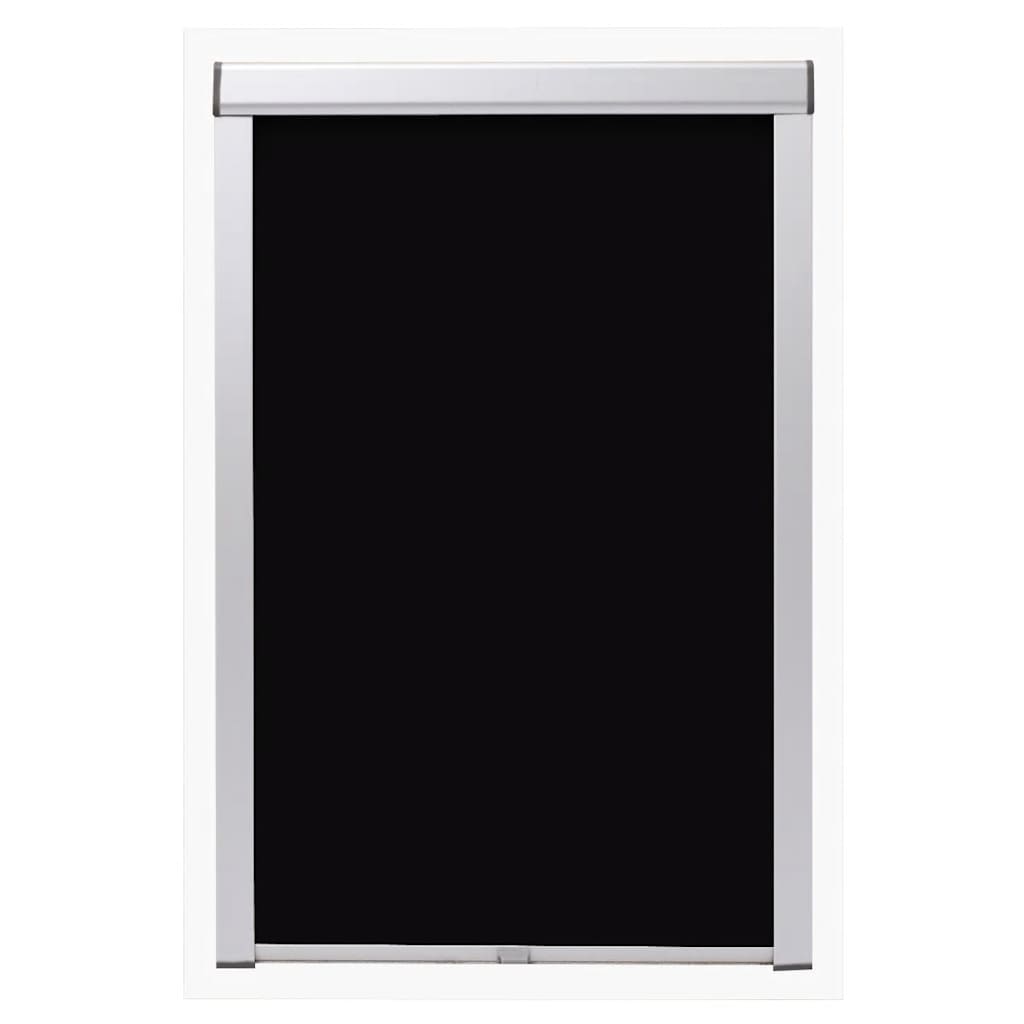 Vidaxl Roller Blind Damning Black CK02